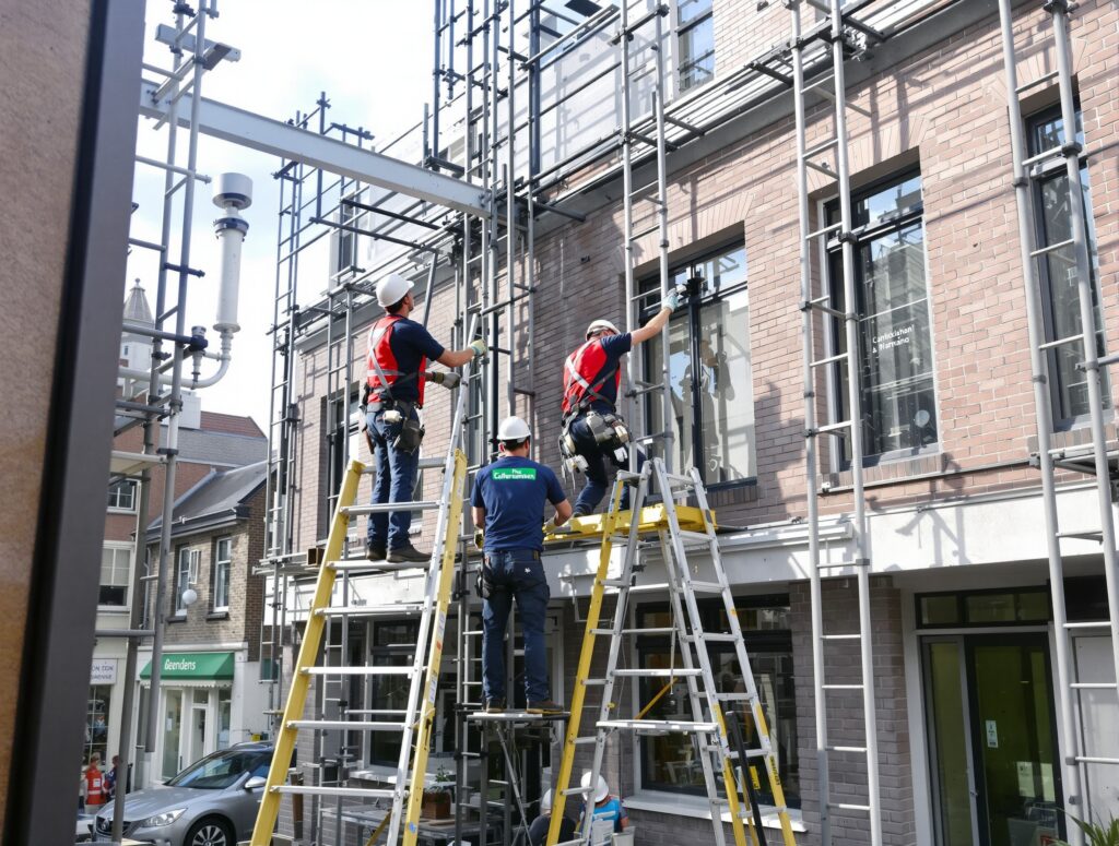 Installation professionnelle double vitrage Bruxelles - Équipe d'experts