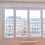 Comparaison après Remplacement de simple vitrage par du Double Vitrage a Anderlecht sur des châssis en bois existants dans une maison à Anderlecht.